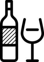 Bottle drink icon symbol image. Illustration of the drink water bottle glass design image vector