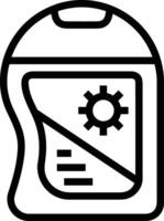 Bottle drink icon symbol image. Illustration of the drink water bottle glass design image vector