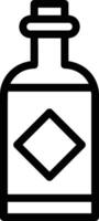 Bottle drink icon symbol image. Illustration of the drink water bottle glass design image vector