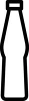 Bottle drink icon symbol image. Illustration of the drink water bottle glass design image vector