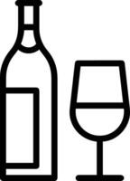 Bottle drink icon symbol image. Illustration of the drink water bottle glass design image vector