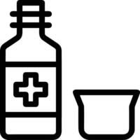 Bottle drink icon symbol image. Illustration of the drink water bottle glass design image vector