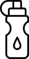 Bottle drink icon symbol image. Illustration of the drink water bottle glass design image vector