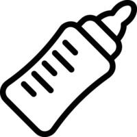 Bottle drink icon symbol image. Illustration of the drink water bottle glass design image vector