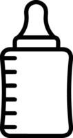 Bottle drink icon symbol image. Illustration of the drink water bottle glass design image vector