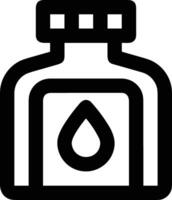 Bottle drink icon symbol image. Illustration of the drink water bottle glass design image vector