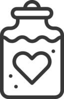 Bottle drink icon symbol image. Illustration of the drink water bottle glass design image vector