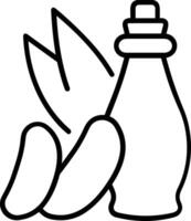 Bottle drink icon symbol image. Illustration of the drink water bottle glass design image vector