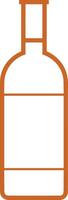 Bottle drink icon symbol image. Illustration of the drink water bottle glass design image vector