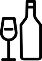 Bottle drink icon symbol image. Illustration of the drink water bottle glass design image vector
