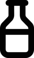 Bottle drink icon symbol image. Illustration of the drink water bottle glass design image vector