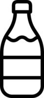 Bottle drink icon symbol image. Illustration of the drink water bottle glass design image vector