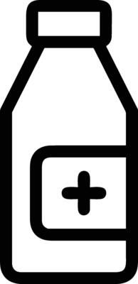 Bottle drink icon symbol image. Illustration of the drink water bottle glass design image