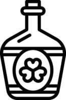 Bottle drink icon symbol image. Illustration of the drink water bottle glass design image vector