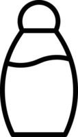 Bottle drink icon symbol image. Illustration of the drink water bottle glass design image vector