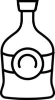 Bottle drink icon symbol image. Illustration of the drink water bottle glass design image vector