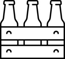 Bottle drink icon symbol image. Illustration of the drink water bottle glass design image vector