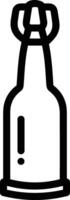 Bottle drink icon symbol image. Illustration of the drink water bottle glass design image vector