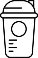 Bottle drink icon symbol image. Illustration of the drink water bottle glass design image vector