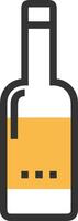 Bottle drink icon symbol image. Illustration of the drink water bottle glass design image vector