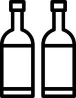 Bottle drink icon symbol image. Illustration of the drink water bottle glass design image vector