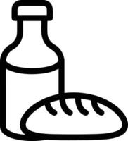 Bottle drink icon symbol image. Illustration of the drink water bottle glass design image vector