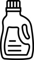 Bottle drink icon symbol image. Illustration of the drink water bottle glass design image vector