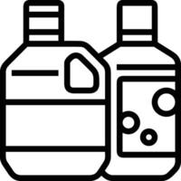 Bottle drink icon symbol image. Illustration of the drink water bottle glass design image vector