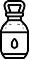 Bottle drink icon symbol image. Illustration of the drink water bottle glass design image vector