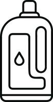 Bottle drink icon symbol image. Illustration of the drink water bottle glass design image vector