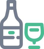 Bottle drink icon symbol image. Illustration of the drink water bottle glass design image vector