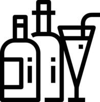 Bottle drink icon symbol image. Illustration of the drink water bottle glass design image vector