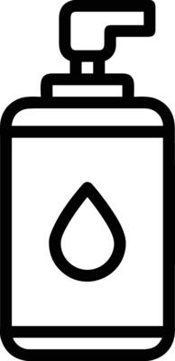 Bottle drink icon symbol image. Illustration of the drink water bottle glass design image