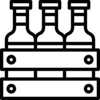 Bottle drink icon symbol image. Illustration of the drink water bottle glass design image vector