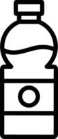 Bottle drink icon symbol image. Illustration of the drink water bottle glass design image vector