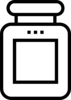 Bottle drink icon symbol image. Illustration of the drink water bottle glass design image vector