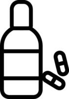 Bottle drink icon symbol image. Illustration of the drink water bottle glass design image vector