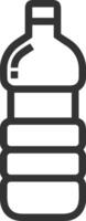 Bottle drink icon symbol image. Illustration of the drink water bottle glass design image vector