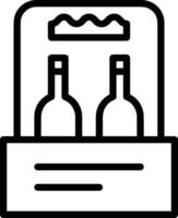 Bottle drink icon symbol image. Illustration of the drink water bottle glass design image vector