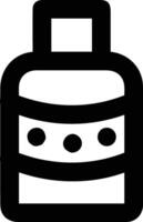 Bottle drink icon symbol image. Illustration of the drink water bottle glass design image vector