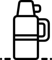 Bottle drink icon symbol image. Illustration of the drink water bottle glass design image vector