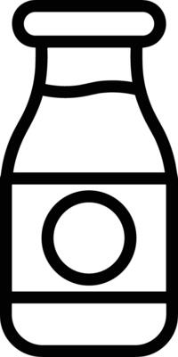 Bottle drink icon symbol image. Illustration of the drink water bottle glass design image