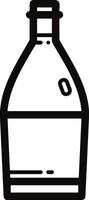 Bottle drink icon symbol image. Illustration of the drink water bottle glass design image vector