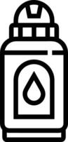 Bottle drink icon symbol image. Illustration of the drink water bottle glass design image vector