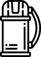 Bottle drink icon symbol image. Illustration of the drink water bottle glass design image vector