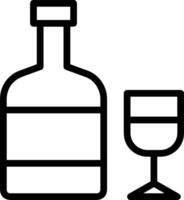 Bottle drink icon symbol image. Illustration of the drink water bottle glass design image vector