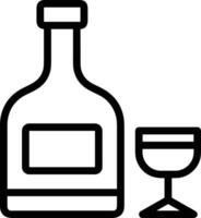 Bottle drink icon symbol image. Illustration of the drink water bottle glass design image vector