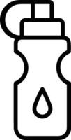 Bottle drink icon symbol image. Illustration of the drink water bottle glass design image vector