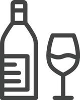 Bottle drink icon symbol image. Illustration of the drink water bottle glass design image vector