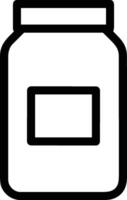 Bottle drink icon symbol image. Illustration of the drink water bottle glass design image vector